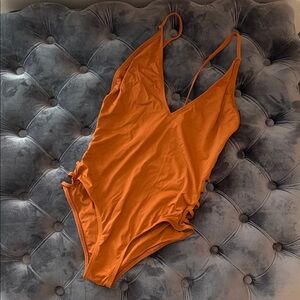 Dippin' Daisy's Orange One-Piece Swimsuit